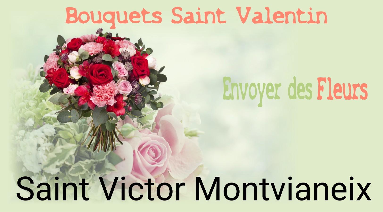 Roses de Saint-Valentin livrées à Saint-Victor-Montvianeix